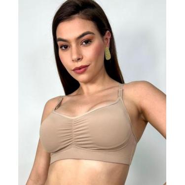 Imagem de Sutiã Top Reforçado - Sempre Sensual Lingerie, Chocolate, 48