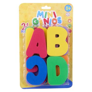 Imagem de Kit Alfabeto com 26 Peças Eva Play&Fun