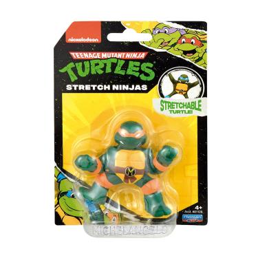 Imagem de As Tartarugas Ninja - Mini Boneco Elástico Michelangelo 6Cm