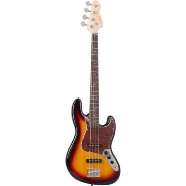 Imagem de Contra Baixo Giannini GB-100 Jazz Bass Sunburst/Turtle
