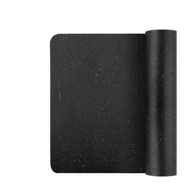 Imagem de Kit 5 Mouse Pad Pequeno 25X20 Couro Eco Retangular Preto
