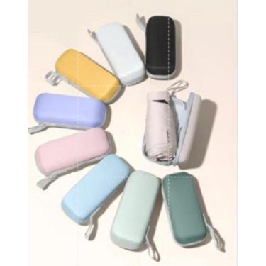 Imagem de Mini Sombrinha Guarda Chuva com Bolsinha Compacto - Karina Zou, Verde 