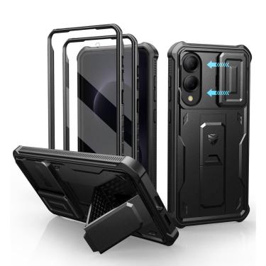 Imagem de Capa Dexnor para Samsung Galaxy S25 Edge com capa de câmera deslizante