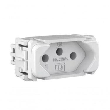 Imagem de Modulo Tomada 2P+T 10A Branco Composé - WEG