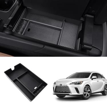 Imagem de Dragon Art Organizador de console central adequado 2023-2024 para Lexus RX500h RX350 RX450h+ bandeja de armazenamento suporte de porta-luvas