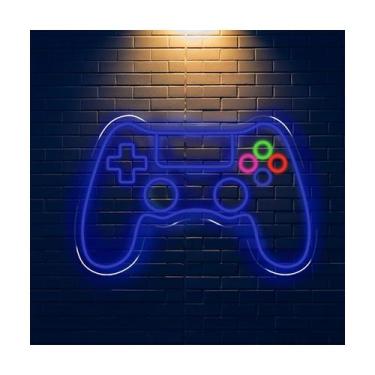 Imagem de Painel Neon Led Controle Video Game Decoração Quarto Gamer - Bloom