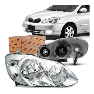 Imagem de Farol Toyota Corolla  Fielder / 05 a 08  Lado Direito (Passageiro) - M