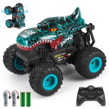 Imagem de Carro de controle remoto DYODYORC Dinosaur Monster Truck 2,4 GHz