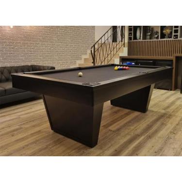 Imagem de Mesa de Sinuca/Bilhar - 2,20x1,20 - Nelson Bilhares, Preto