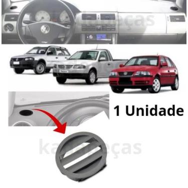 Imagem de Tela Difusor de Ar Superior Painel Gol Saveiro Parati G3 00  05 Gol Sa