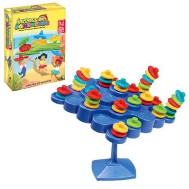 Imagem de Brinquedo Árvore Equilibrada para Crianças, Jogos de Puzzle Educativos