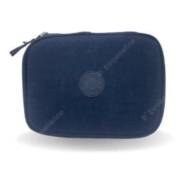 Imagem de Estojo Escolar Menino Masculino Grande Lisa Com 2 Divisórias - BAKPAK,