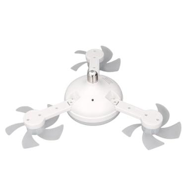 Imagem de Fafeicy Ventilador de Teto Silencioso, Luz 3 Temperatura de Cor de Escuridão Controle Remoto Controle Silencioso Fan Light Combo Timer 2h 4h Motor DC de 3 Velocidades para Quarto