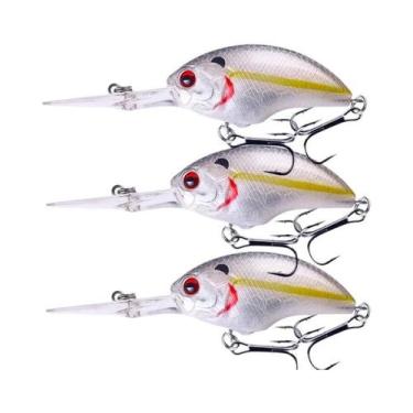 Imagem de Isca De Pesca HENGJIA 13G 9CM Rock Crankbait Minnow Com Anzóis Agudos 