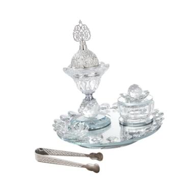 Imagem de Generic Conjunto de Queimadores de Incenso de Vidro, Enfeite de Mesa, Artesanato, Queimador de Incenso Árabe