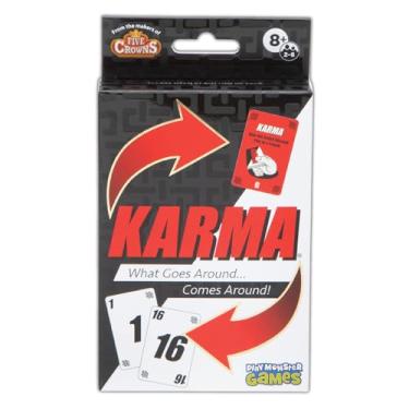 Imagem de PlayMonster Games - Karma Card Game (Vertical Package) - What Goes Around... Comes Around! - A Game of Elimination from The Makers of Five Crowns, 2-6 Players Ages 8+