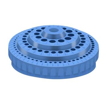 Imagem de ShengQuanHao Organizador de Brocas para Caixa de Ferramentas, Gaveta, Expositor, Suporte para Brocas de Polir Pregos, Estojo de Armazenamento Resistente para Broca, Azul, Tamanho real