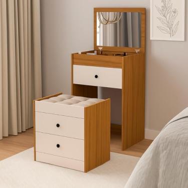 Imagem de Penteadeira Olivia Porta Maquiagem com Banqueta Inclusa