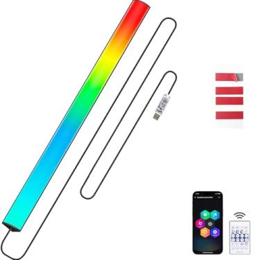 Imagem de Generic Barra De Luz Led Rgb Para Monitor, Alimentação Usb, Controlador Mudança Modo, Ambiente Jogo, Sob A Mesa, Acessórios Computador, Sala, Display Manual