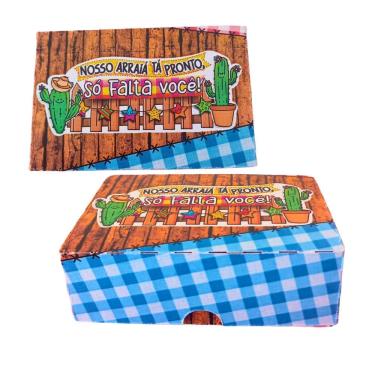 Imagem de 30 Caixinhas Doces Festa Junina Arraia - So Falta Você