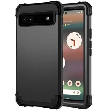 Imagem de Capa de telefone para Google Pixel 6A LK3JT US2 preta