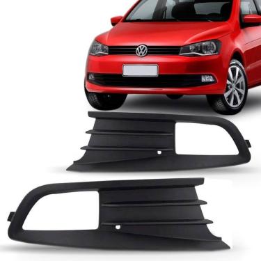 Imagem de Grade Moldura De Milha Gol G6 2012 2013 Com Furo Para Milha