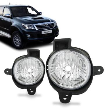 Imagem de Par Milha Neblina Auxiliar Hilux 2012 2013 2014 2015 - SHOCKLIGHT