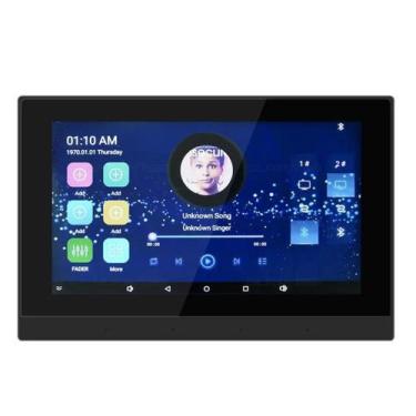 Imagem de Amplificador De Parede Touch Screen Wifi Som 2 Ambientes 7'' - Its Tou