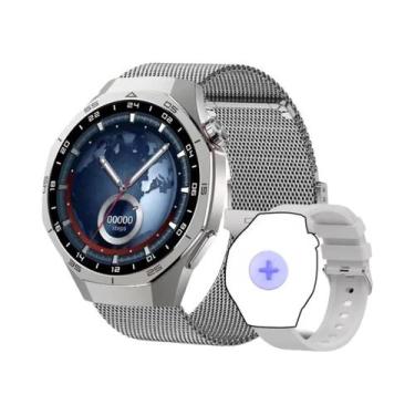 Imagem de Smartwatch Masculino 2025 Novo Com GPS, Tela AMOLED, Monitor De Frequê