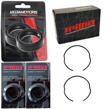 Imagem de Par Retentor Bengala, Guarda Pó, Travas Suzuki Yes 125 04 Á 16 - Vedam