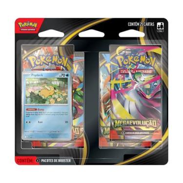Imagem de Blister Pokémon Quádruplo Megaevolução Pokémon Tcg Psyduck - Copag