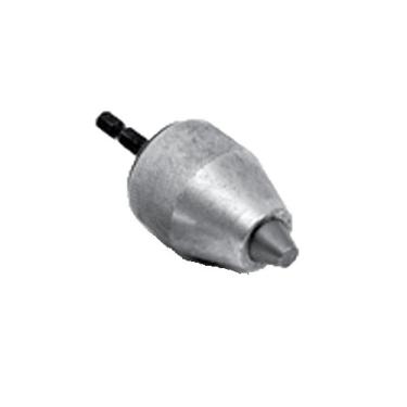 Imagem de Eazypower Mandril sem chave 003655 1/2 de 3/8" com haste hexagonal de 1/4" (5 peças)