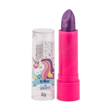 Imagem de Batom Infantil Nº 6 Coleção Fantasy Dreams Unicórnio Safira - SAFIRA C