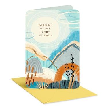 Imagem de American Greetings Cartão de boas-vindas religioso à nossa igreja familiar, cartão pensando em você para novo membro da congregação (em sua jornada)