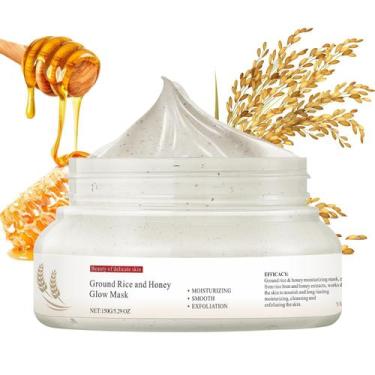 Imagem de Máscara facial IREV Rice and Honey Glow Clay 150g para mulheres