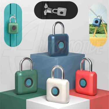 Imagem de Cadeado Segredo Bluetooth Digital Mala Armario Mochila Ziper