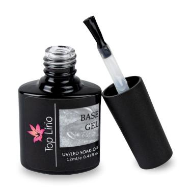 Imagem de Base Gel Top Lírio Uv Led Soak-Off 12Ml Unhas Gel Acrigel
