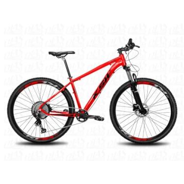 Imagem de Bicicleta Aro 29 KSW XLT 12V Freio Hidráulico Susp C Trava,19,Vermelho e Preto