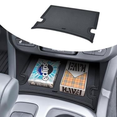 Imagem de HGWEI Organizador de console central compatível com acessórios Chevy Colorado/GMC Canyon 2015-2022, painel de armazenamento oculto, bolso USB, compartimento secreto, capa preta (sem carregador sem fio