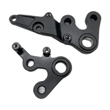 Imagem de MotiveTech 2 suportes de conexão para pedal dianteiro esquerdo e direito para motocicleta BJ150S