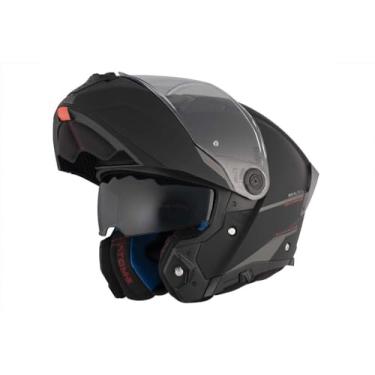Imagem de Capacete Articulado MT Atom 2 SV Robocop Escamoteavel Preto (58)