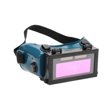 Imagem de Óculos de Solda Auto Shade com Mudança Automática Luz Anti-Estrela Anti-Queimadura Soldador Anti-Golpe Olhos Flip Up Máscara