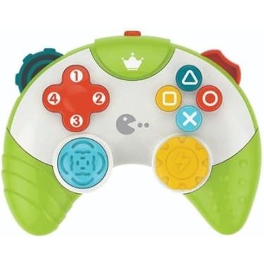 Imagem de Controle Musical Infantil Interativo – Brinquedo Educativo com Luzes e Sons – Estimula Coordenação Motora e Desenvolvimento – Para Bebês +18 Meses
