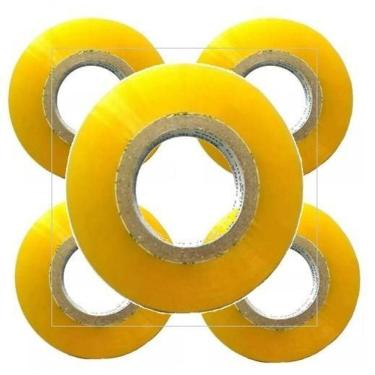 Imagem de Kit Com 5 Fitas Adesivas Durex 300m Real Cada Unidade