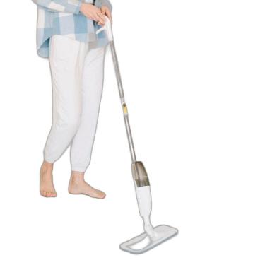 Imagem de Mop Spray Gatilho Giratório Limpeza Rápida Lavável Pisos
