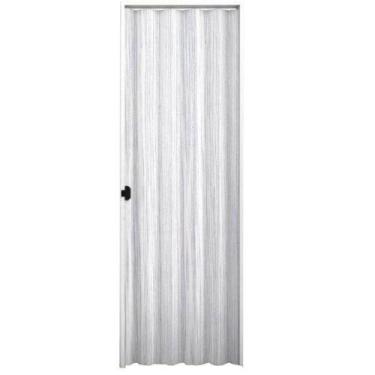 Imagem de Porta Sanfonada Interna Plasbil PVC Mont Blan, 210 x 70 cm