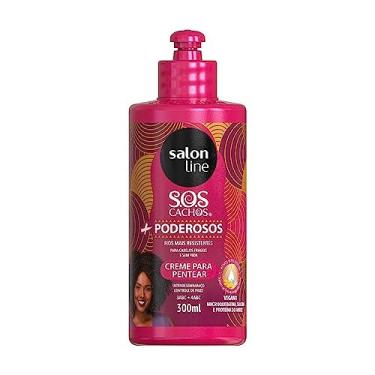 Imagem de Creme para Pentear SOS Cachos + Poderosos 3 a 4ABC Salon Line 300ml, Salon Line