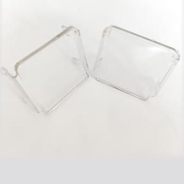 Imagem de 2 peças de luzes LED de 7,6 cm capas de luz de cubo capas de luz de neblina de 7,6 cm capas protetoras à prova de poeira para caminhão quadriciclo UTE 7,6 x 7,6 cm cubo quadrado barra de luz de