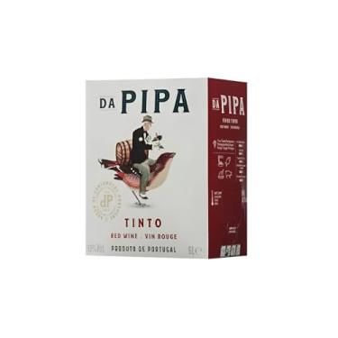Imagem de Da Pipa Vinho Tinto Português, 5000 ml, Safra 2021, 13.5% Vol, Produto de Portugal, Garrafa de Vidro