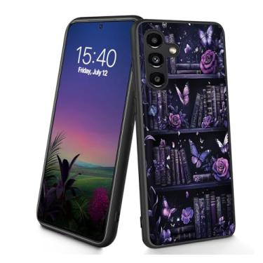 Imagem de Bxgolkgd Projetada para Galaxy S25 FE, capa protetora antiderrapante de silicone TPU macio e fino à prova de choque para Samsung Galaxy S25 FE 2025 6,7 polegadas - Estante roxa